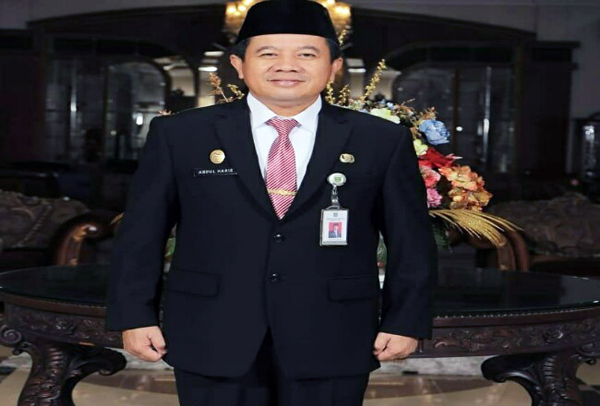Sekretaris Daerah (Sekda) Rohul, H Abdul Haris SSos MSi