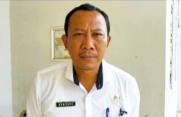 Kepala Dinkes Rohul, dr Bambang Triono