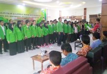 Lantik Organisasi Mahasiswa, Rektor UPP Ajak Mahasiswa Wujudkan Kampus Teknopreneur