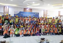 Ratusan Peserta Ikuti Pelatihan Fasilitasi Uji Sertifikasi Kompetensi Tenaga Kerja Kontruksi
