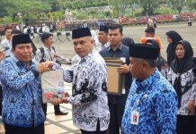 Peringati Hardiknas, Bupati Rokan Hulu Berharap Majukan Kualitas Pendidikan