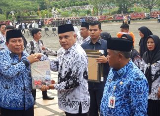 Peringati Hardiknas, Bupati Rokan Hulu Berharap Majukan Kualitas Pendidikan