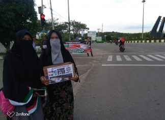 Sahabat Ngaji dan KNRP Rokan Hulu Galangkan Dana Untuk Palestina