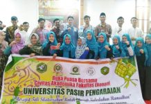 Wujud Silaturrahim Dengan erat, Fakultas Ekonomi Gelar Buka Puasa Bersama Civitas Akademika UPP