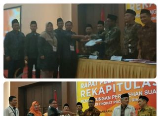 Dua Korban Pemilu di Rokan Hulu Dapat Santunan 20 Juta Dari Pemprov