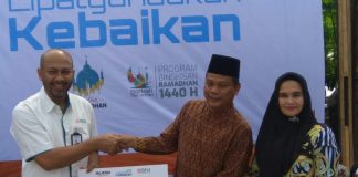 BNI Berbagi Sembako Kepada Kaum Dhuafa