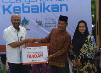 BNI Berbagi Sembako Kepada Kaum Dhuafa