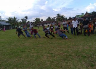 Rayakan Idul Fitri, Desa Muara Musu Adakan Berbagai Perlombaan