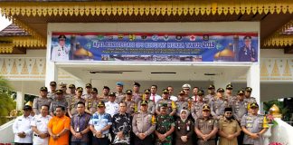 Polres Rohul Gelar Apel Penutupan OPS Ketupat Muara Takus 2019