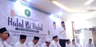 Saling Bermaafan, UPP Gelar Halal Bi Halal