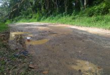 Jalan berlubang Menuju Objek Wisata Suaman Sudah 10 Tahun Tidak Diperbaiki