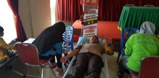HUT Bhayangkara ke-73, Polres Rohul Gelar Donor Darah