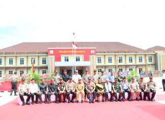 Kapolda Riau Resmikan Makapolres Rokan Hulu