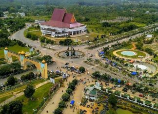 Sempat Macet, Ruas Jalan Rokan Hulu Kembali Normal