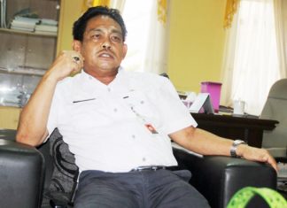 Dinas TPH Rohul Bantu Petani Bibit Padi Gogo Gratis Kepala Dinas Tanaman Pangan dan Hortikultura (TPH) Kabupaten Rokan Hulu, Mubrizal SP MM