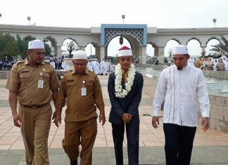 Harumkan Nama Riau di STQ Tingkat Nasional, Hafiz Asal Rohul Raih Juara II Qori Rohul Bayu yang meraih Juara II Cabang Tahfiz 10 Juz STQN di Pontianak
