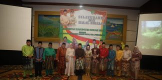Halal Bi Halal Pemkab Rohul dengan HKR Pekanbaru, Bupati Ajak Masyarakat Bersama Membangun Rohul