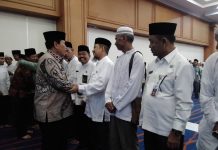 Lepas JCH Korpri, Bupati Rohul Minta Do’a Dua Periode