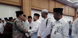 Lepas JCH Korpri, Bupati Rohul Minta Do’a Dua Periode