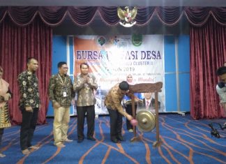 Sekda Rohul Harapkan Inovasi Setiap Desa Dalam Acara Bursa Inovasi Desa