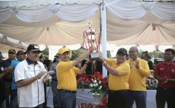 Gubernur Riau Buka Liga Berjenjang U-16 Menpora 2019 di Rokan Hulu