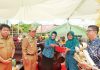 Bupati Sukiman dan Ketua TP PKK Rohul Hadiri Penilaian Desa PHBS di Pendalian IV Koto