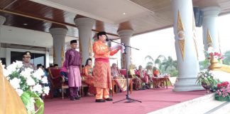 Pemkab Rohul Gelar Apel HUT Riau 62