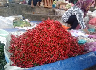 Harga Cabe Naik, Masyarakat Kurangi Perbelanjaan