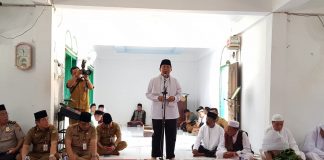Bupati Rohul Hadiri Acara Haul Syech Ma’sum Tambusai di Desa Sungai Kumango