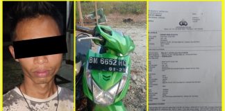 Alasan Pinjam Motor, Pelaku Berhasil Diamankan Polres Rohul