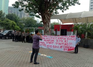 AMPUN Rohul Laporkan Mangkraknya RSUD Rohul ke KPK di Jakarta