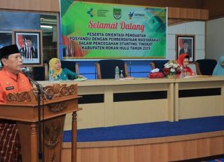 Perangi Stunting, Bupati Buka Orientasi Penguatan Posyandu