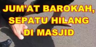 Usai Sholat Jumat, Sepatu Milik TNI Dari Pekanbaru Hilang di Islmic Centre Rohul