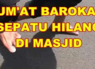 Usai Sholat Jumat, Sepatu Milik TNI Dari Pekanbaru Hilang di Islmic Centre Rohul