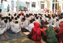 DKP Riau Gelar Kampanye GEMARIKAN Bersama Ratusan Anak Rohul DKP Riau Gelar Kampanye GEMARIKAN Bersama Ratusan Anak Rohul