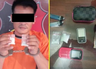 Berdompet BlackPink, Seorang Pengedar Sabu Dibekuk