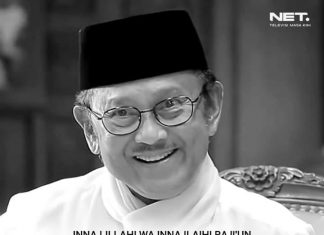 Presiden ketiga BJ Habibie Dipanggil Sang Maha Kuasa