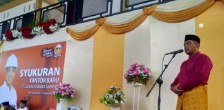 Syukuran Kantor Baru, Arfizal Anwar Teteskan Air Mata