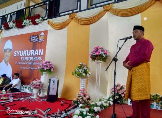 Syukuran Kantor Baru, Arfizal Anwar Teteskan Air Mata