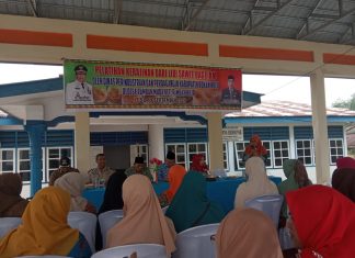 Tingkatkan Produksi IKM, Disperindag Rohul Gelar Pelatihan Kerajinan Lidi Sawit