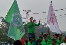 Kabut Asap Semakin Tebal, Mahasiswa Gelar Aksi Demo