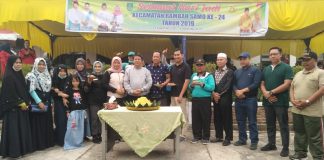 Meski Ditengah Kabut Asap, Perayaan HUT Kecamatan Rambah Samo Meriah
