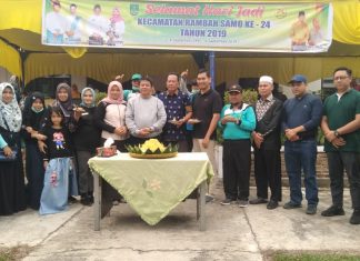 Meski Ditengah Kabut Asap, Perayaan HUT Kecamatan Rambah Samo Meriah