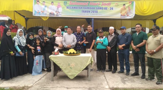 Meski Ditengah Kabut Asap, Perayaan HUT Kecamatan Rambah Samo Meriah
