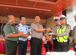 HUT Satlantas, Polres Rohul Gelar Olahraga dan Syukuran