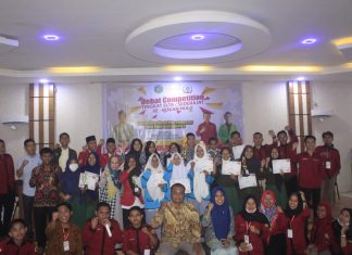 Perdana, BEM Fakultas Hukum UPP Adakan Debate Competition Tingkat SLTA se Rohul