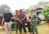 TNI POLRI Amankan Terduga Pelaku Pembakaran Lahan di Bonai Darusalam