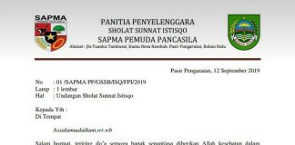 Besok, Sapma PP Rohul Bersama GSSB, ISQ dan FPI Gelar Sholat Istisqo Berjamaah Besok, Sapma PP Rohul Bersama GSSB, ISQ dan FPI Gelar Sholat Istisqo Berjamaah
