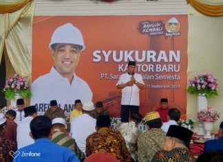 Mantan Bupati Rohul Dua Periode Ajak Masyarakat Dukung Putra Asli Rohul Mantan Bupati Rohul Dua Periode, Drs H Achmad MSi