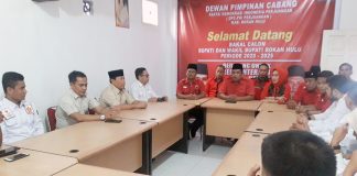 Pilbub 2020, Sukiman Bersama PDIP Siap Berjuang Membangun Rohul Pilbub 2020, Sukiman Bersama PDIP Siap Berjuang Membangun Rohul